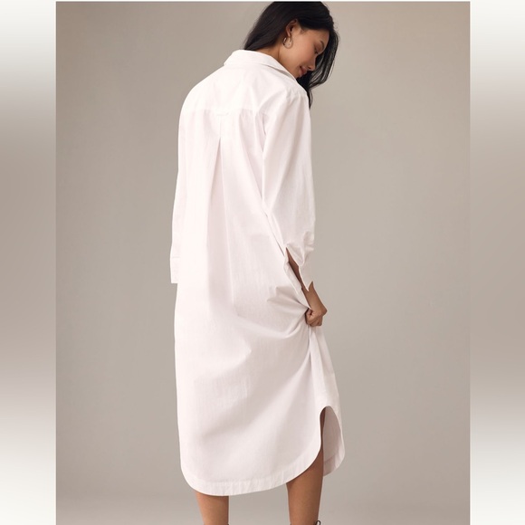 Anthopologie’s Mauve The Soren Shirt Dress XS - Picture 3 of 6